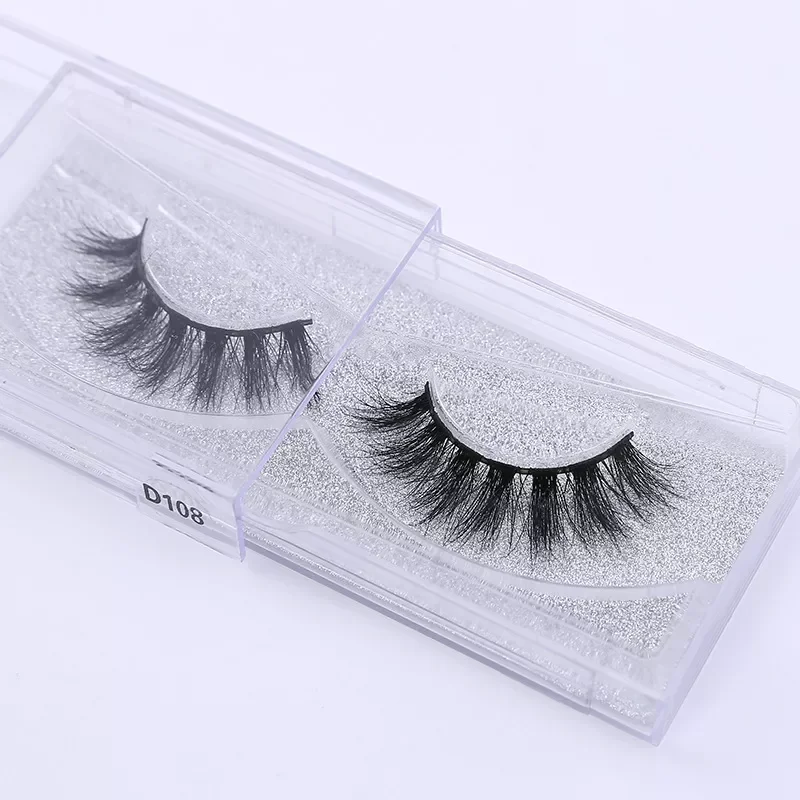 

Eyelashes 3D Mink Lashes Thick HandMade Full Strip Lashes Cruelty Free Luxury Mink Lashes D101-D112