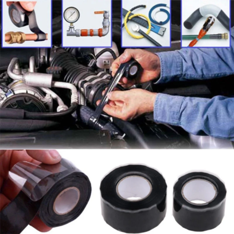

Super Strong Silicone Waterproof Tape Stop Leaks Seal Repair Tape Performance Self Fix Tape Adhesive Sealing Tape 150x2.5cm