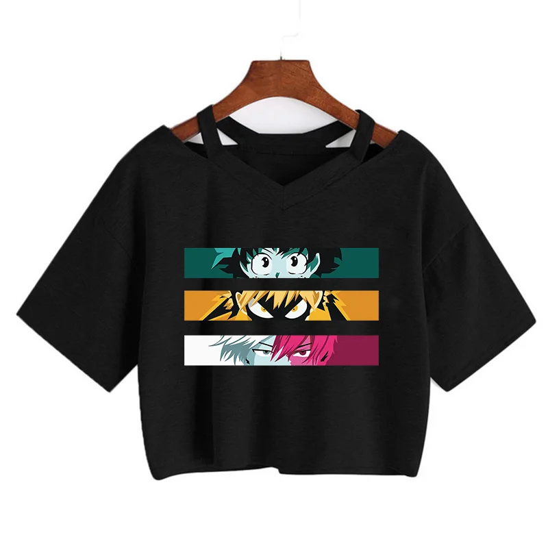 Футболка моя геройская Академия Bakugou милая футболка с рисунком из аниме Моя