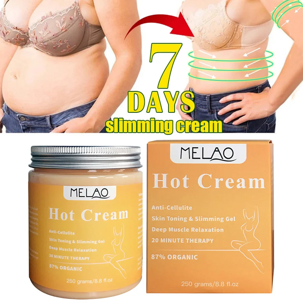 

250g Body Toning Massage Cream Anti Cellulite Hot Cream Fat Burner Weight Loss Body Slimming Firming Cream Skin Care