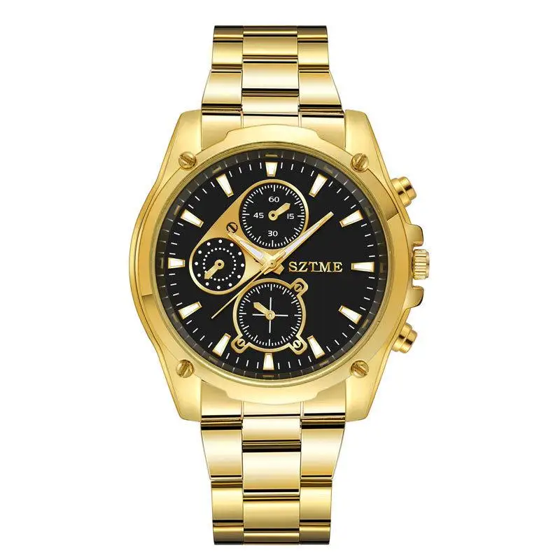 Роскошные элитные модные часы из сплава с большим циферблатом и тремя глазами