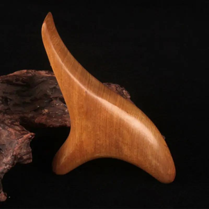 

Wooden Triangle Trigeminal Foot Massager Body Relax Blood Circulation Therapy Reflexology Scraping Instrument Acupressure Stick