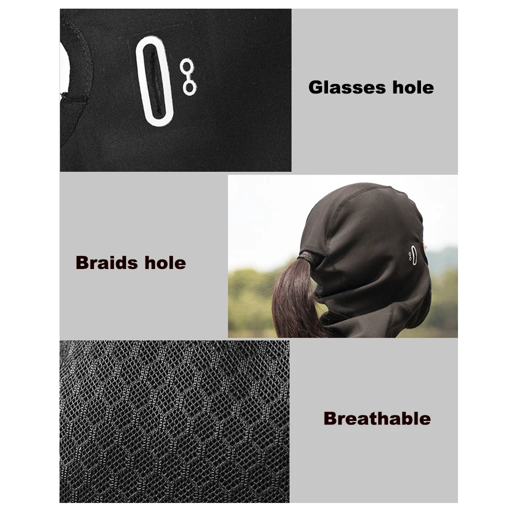 

Велосипедная шапка унисекс, зимний велосипедный шлем для бега, ветрозащитный Теплый головной убор, облегающая шапка, аксессуары для езды на...