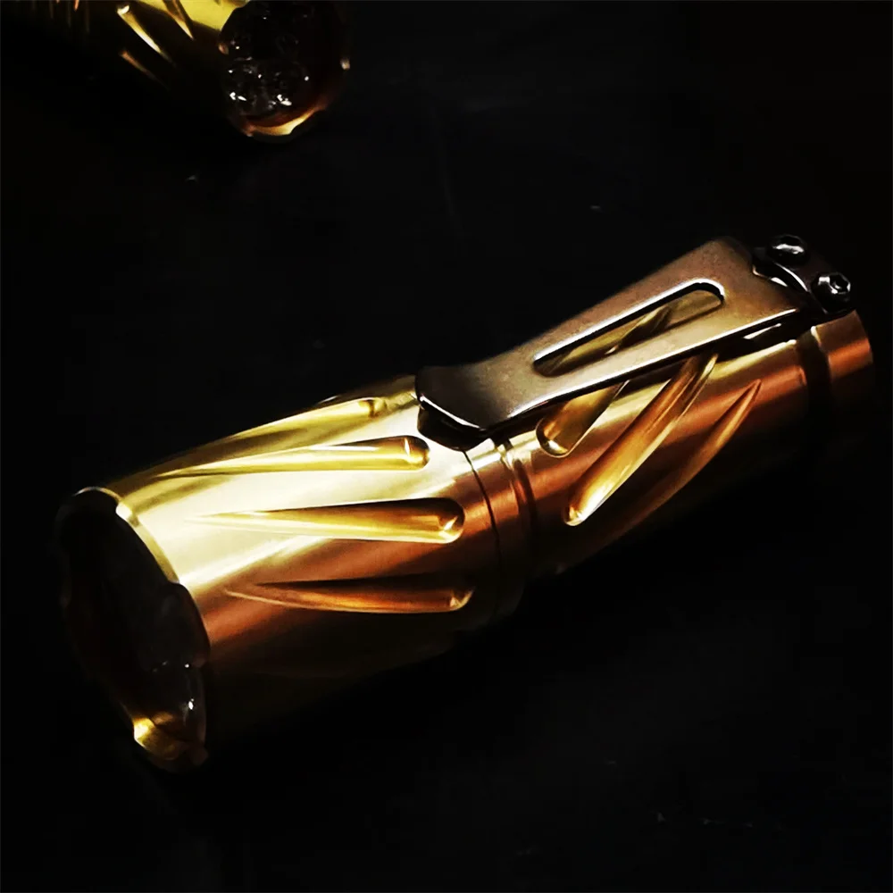 Maeerxu DF01 латунь 18350 EDC фонарик мин новый UI