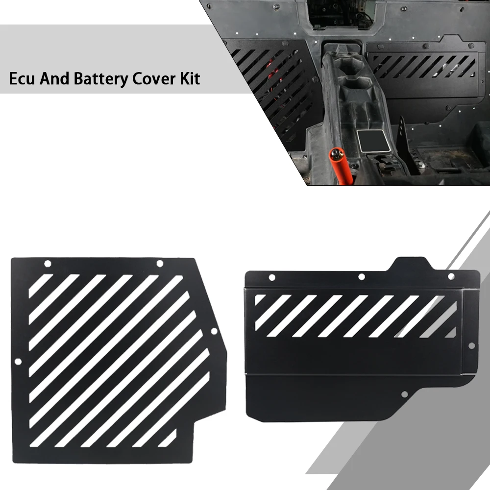 

Комплект UTV ECU и крышки аккумулятора для Can Am Maverick X3 Max RR 4x4 XDS/XRS/автоматическая турбо DPS 2020 лазерная резка Мотоциклетные аксессуары