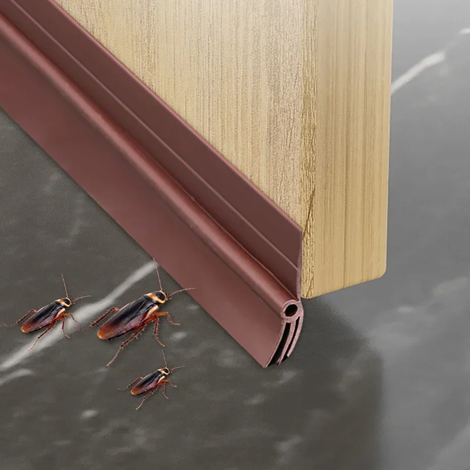 wa uszczelka do dolnej części drzwi ogranicznik przeciągów anty-zimna dźwiękoszczelna jednostronna pod drzwiami pogodowa