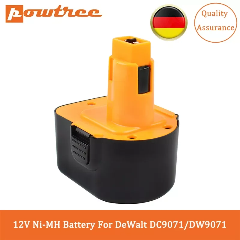 

12V 3.5Ah DC9071 DW9071 Replacement Battery for Dewalt DW9072 DE9037 DE9071 DE9072 DE9074 Cordless Power Tool Batteries