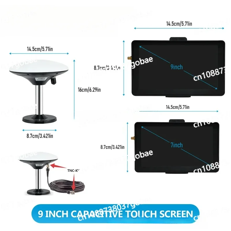 Точное позиционирование GPS экономит стоимость распыления Навигатор-дюймовый