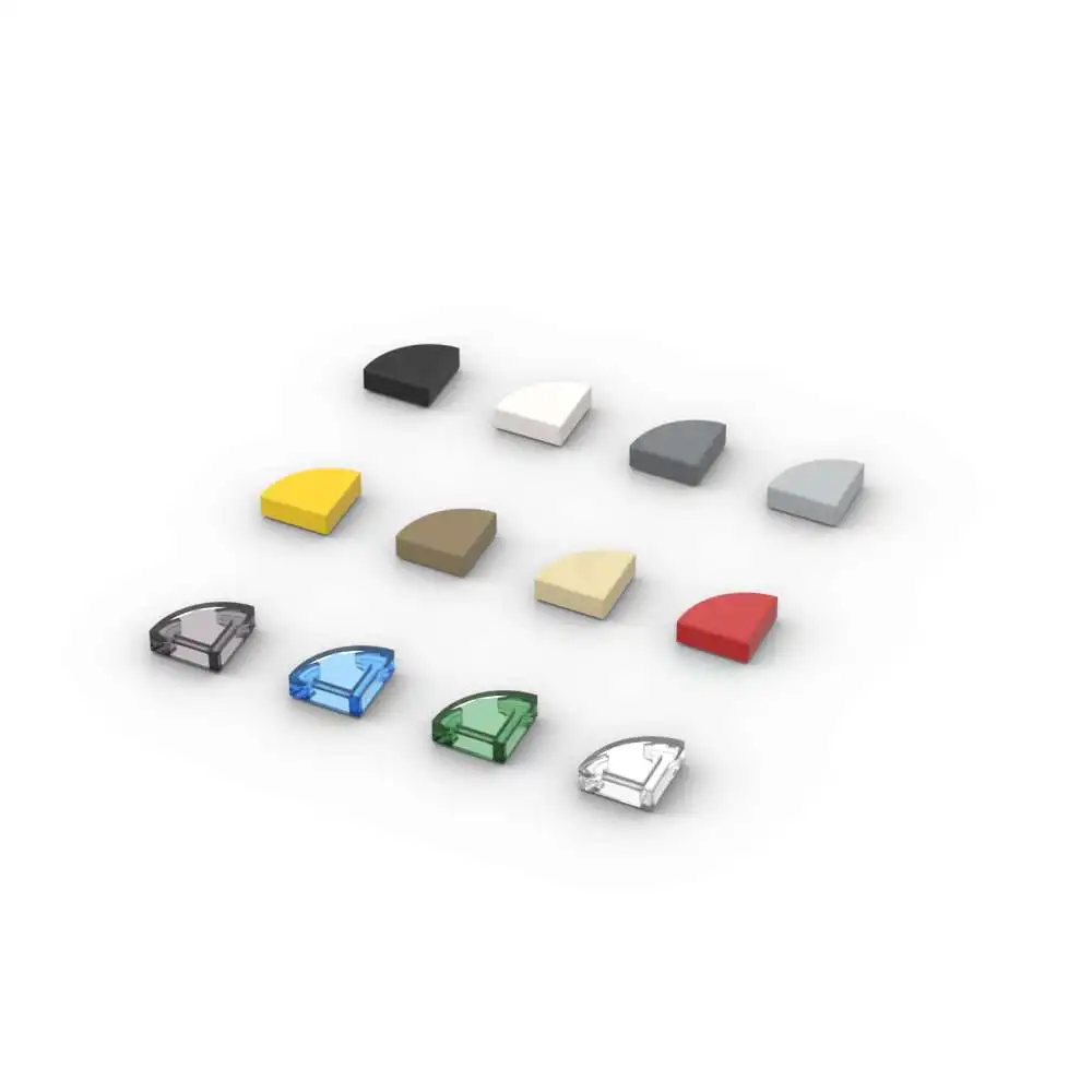 MOC 10 шт. головоломка частицы 25269 шина круглая 1x1 строительные блоки 29775 четверть