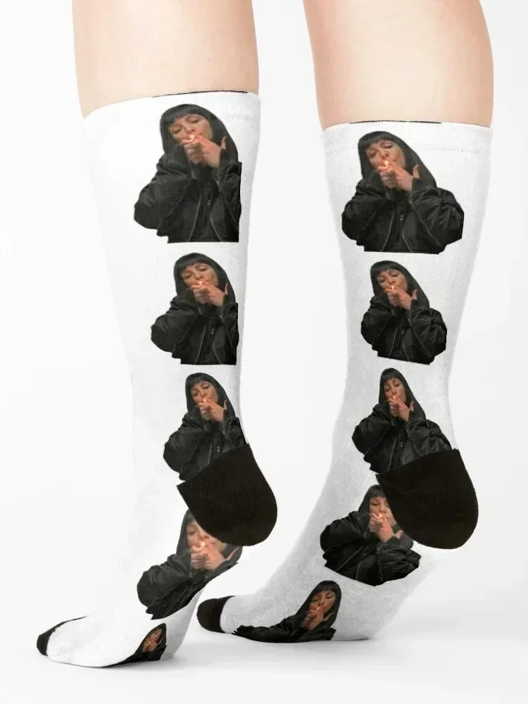 Носки Zulema Zahir футбольные противоскользящие хоккейные носки Happy Cool женские и