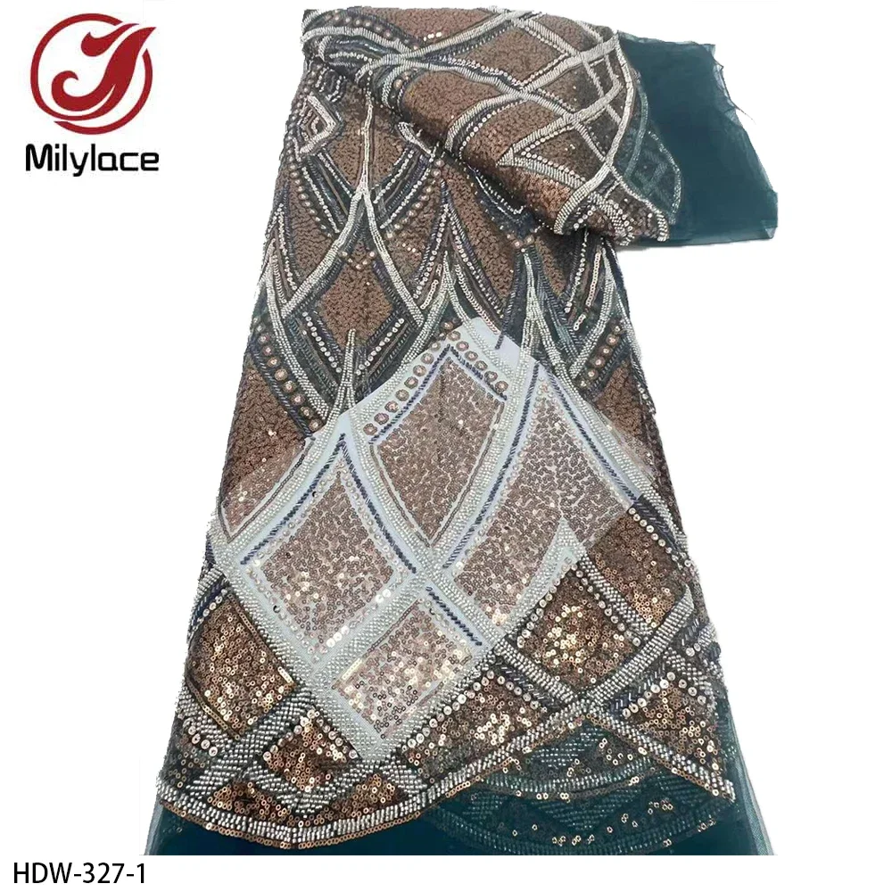 Африканские блестки кружево вышивка Фотофон 5 ярдов для женского свадебного