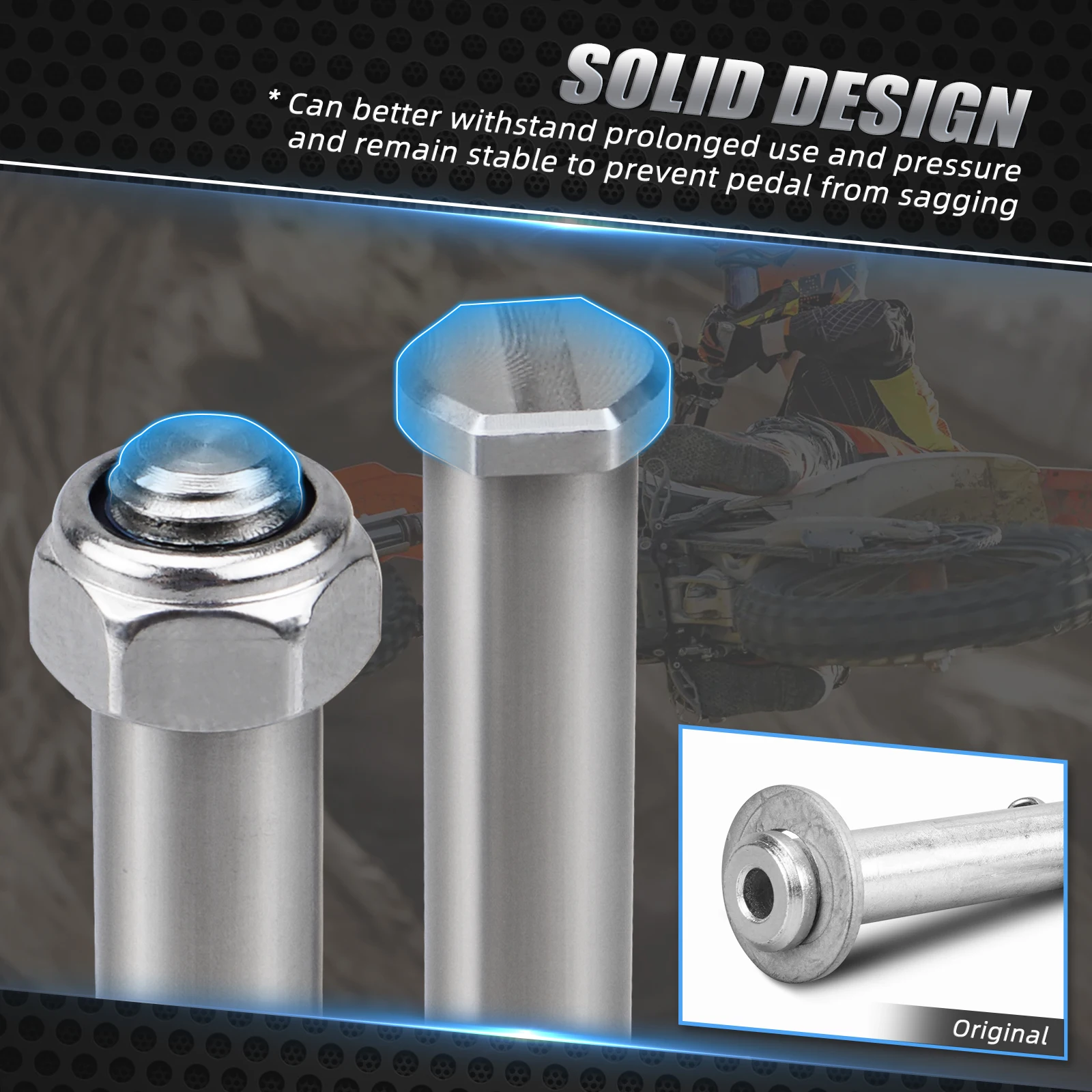 Для KTM EXC 300 2024 подставки для ног педальные штифты 150 250 350 EXCF XCW XCF-W 500 SX SXF XC XCF 2024-2023