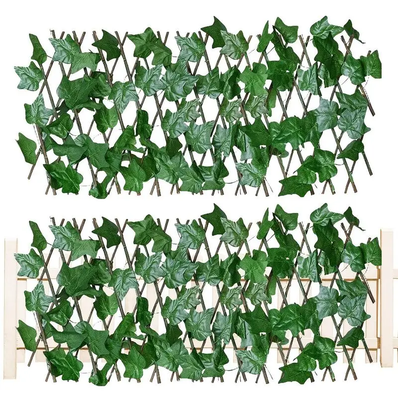 

Ivy Privacy Fence Artificial Ivy Hedge Green Leaf Fence Panels Faux Privacy Fence Screen Supply Outdoor Backyard Balcony Decor