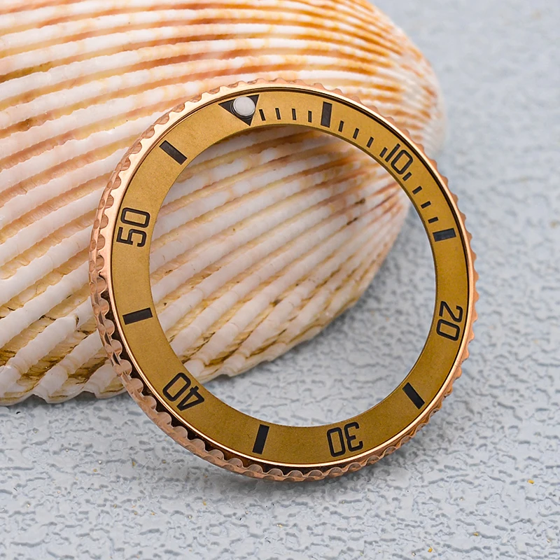 Seiko Sloped Ceramic Bezel Insert Fits SKX007 SKX009 SRPD Watch Case NH35 NH36 Waterproof for SUB Watch Accessories Parts