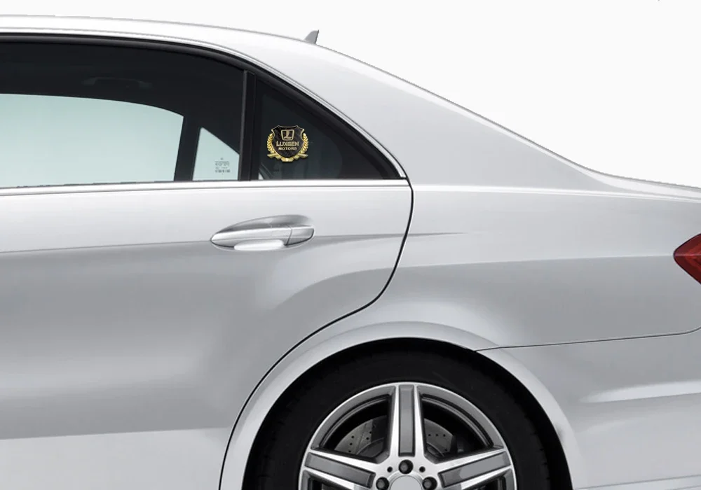 Боковая наклейка автомобиля металлическая декоративная эмблема для Luxgen 7 S5 U6 U7