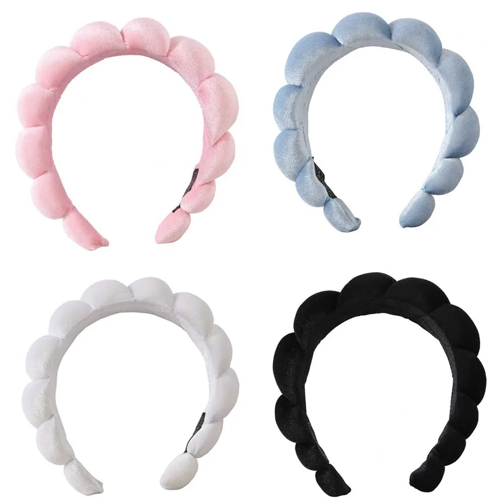 

Headwear Hair Hoop Vintage Hair Accessories Autumn Winter Spa Headband Hair Bands for Women Women Headbands Hair Headband