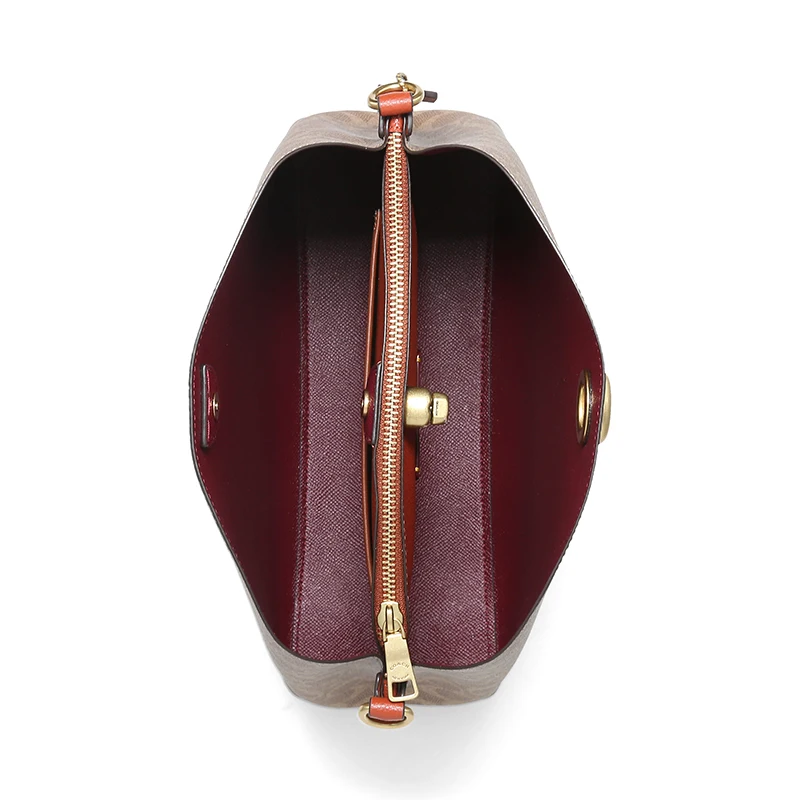 Тренерская большая женская сумка через плечо из ПВХ кожи C2745B4NQ4