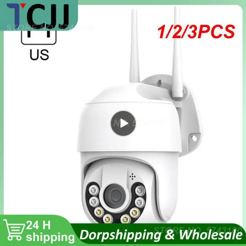 

1/2/3PCS WIFI IP Camera Outdoor Security Color Night 2MP Wireless Video Surveillance Cameras Smart Human Detection