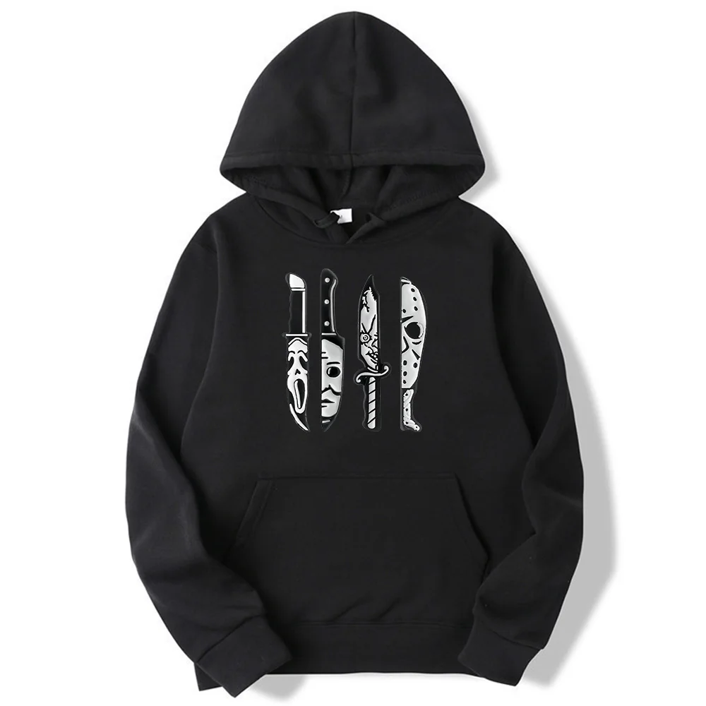 

Autumn and Winter Outdoor Adult Sweaters Men's Knitwear Creative Chef Knife Pattern 2D Printing Holiday Leisure Sports Multi Col