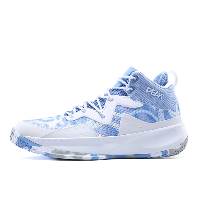 

Peak basketball shoes men's shoes 2021 spring new mesh breathable sports shoes men's middle top combat shoes