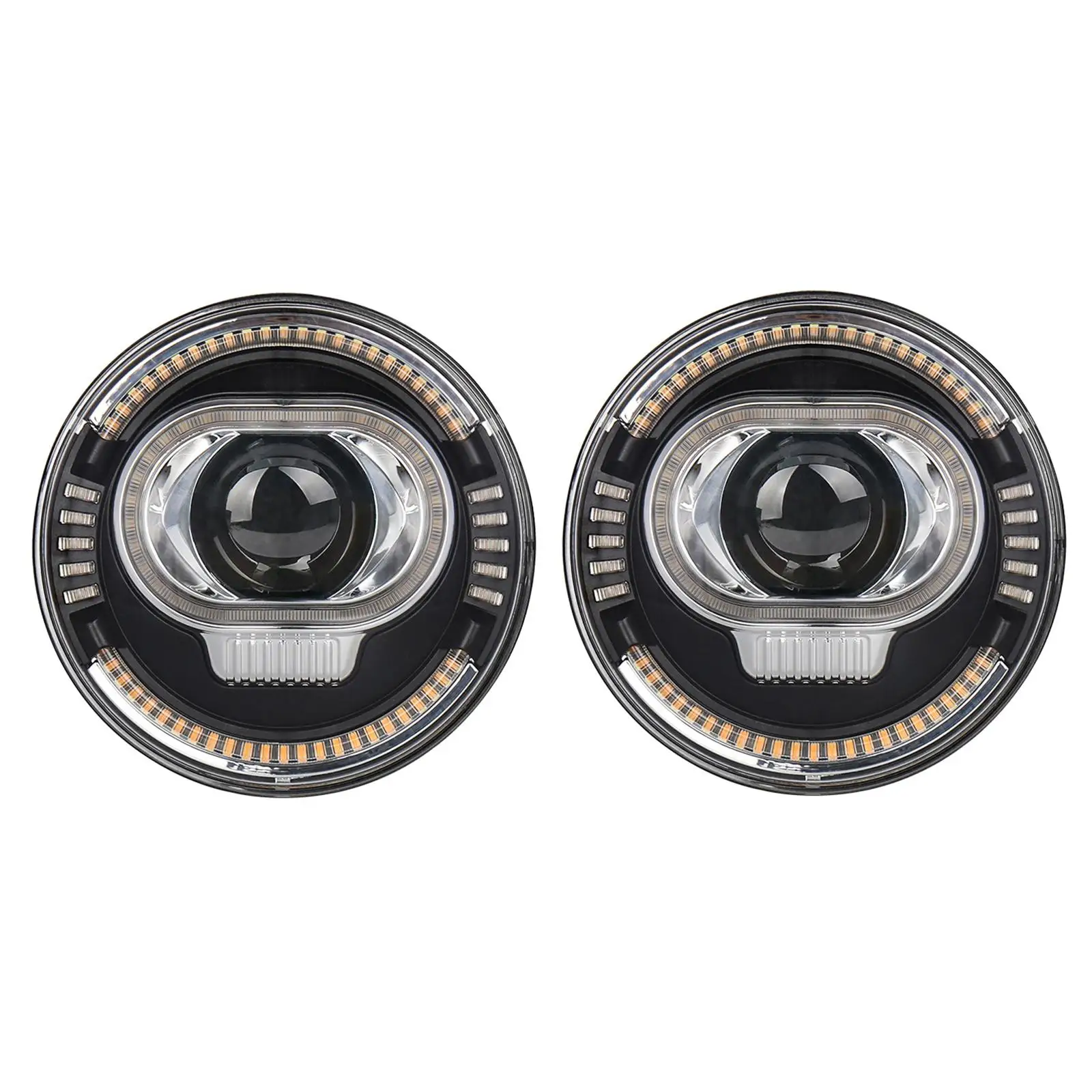 

2 шт., водонепроницаемые аксессуары для мотоцикла, 7 дюймов, 6500 К