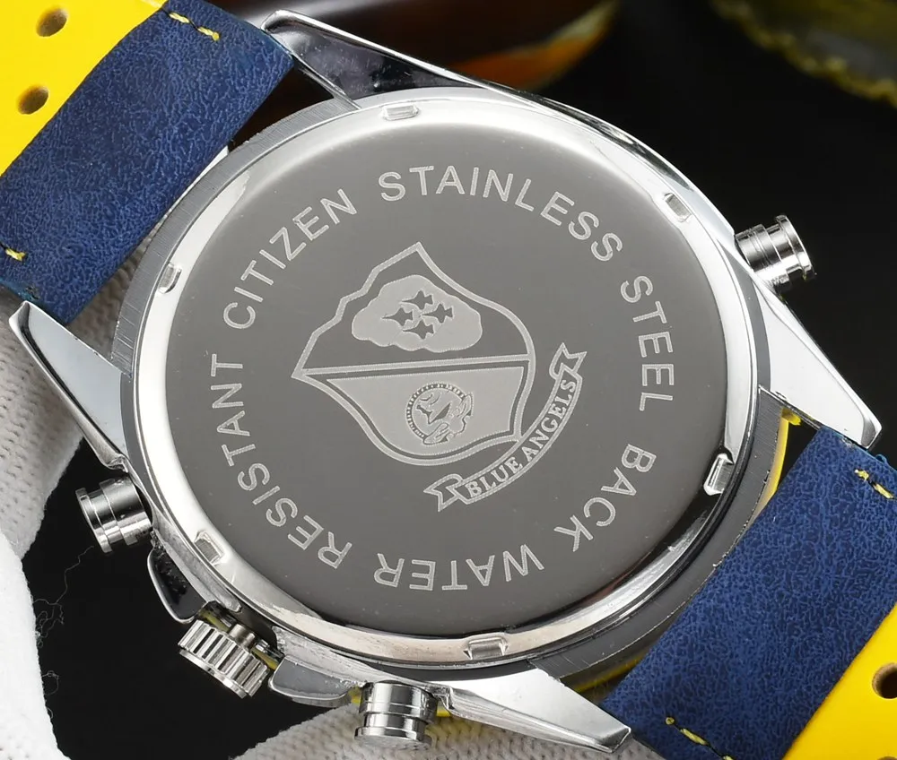 Часы CITIZEN Blue Angel I Generation Мужские кварцевые, с радио и ночным светом, С небесным Орлом и голубым ангелом, бриллиантовые, с кинетической энергией, AT8020 (art.: 3920c8a5842ea) - 3920c8a5842ea