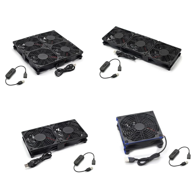 Компактный охлаждающий вентилятор с USB-подключением для защиты электроники