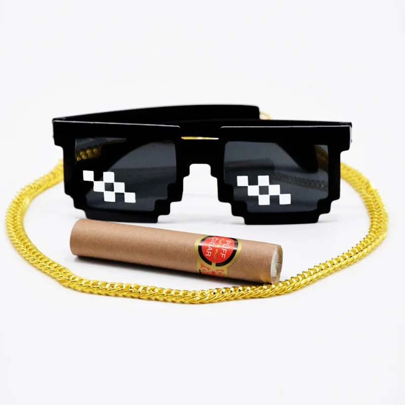 Набор из 3 солнцезащитных ожерелий и сигар для детей взрослых