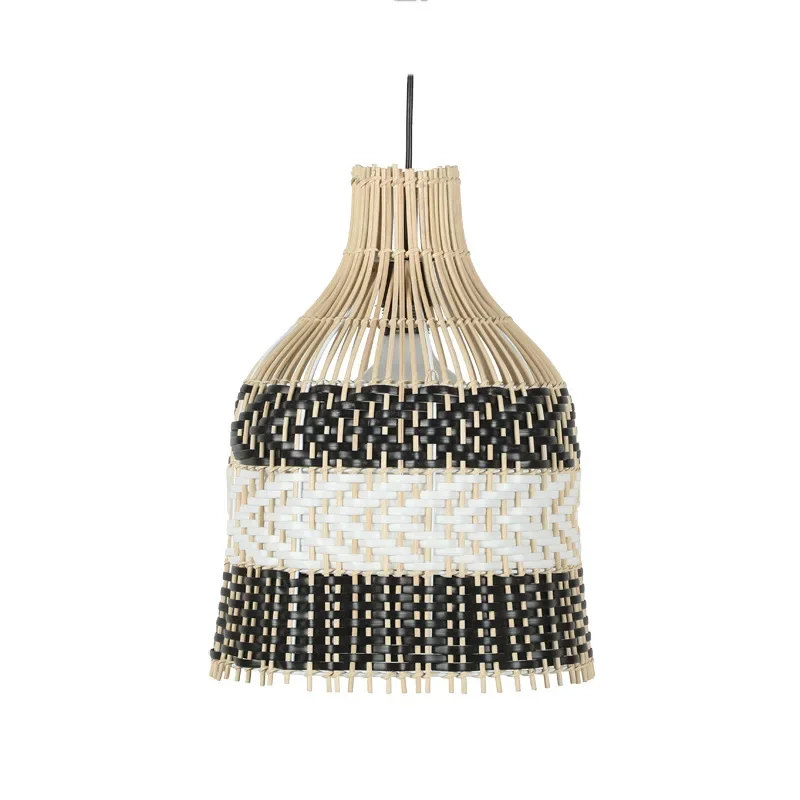 Новые подвесные светильники из ротанга креативная лампа соответствующего цвета