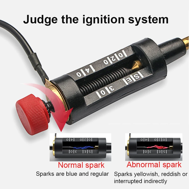 Портативный автомобильный тестер свечей зажигания ручка провод катушка