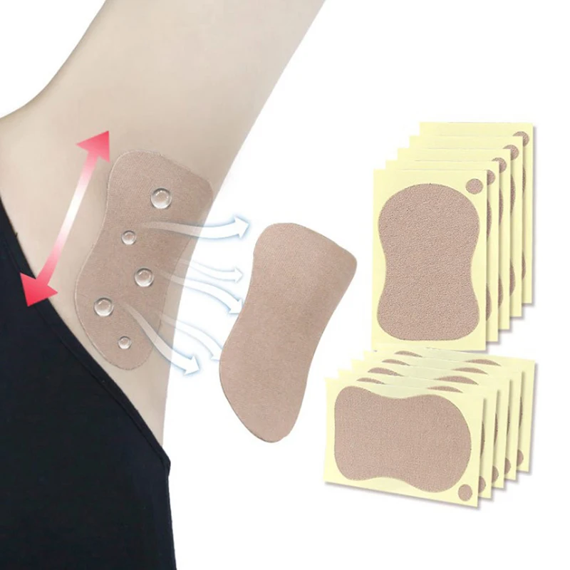 

2/4pc Deodorant Armpit Sheet Dress Clothing Shield Sweat Perspiration anti-bacteria Pad Ultra-thin Absorbing Underarm Sweat Pads