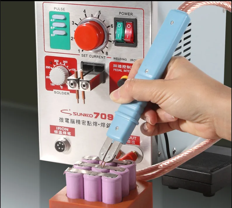 SUNKKO HB-71A точечная сварочная ручка для полимерной батареи 709a 719a 787a 788h 737b 737g