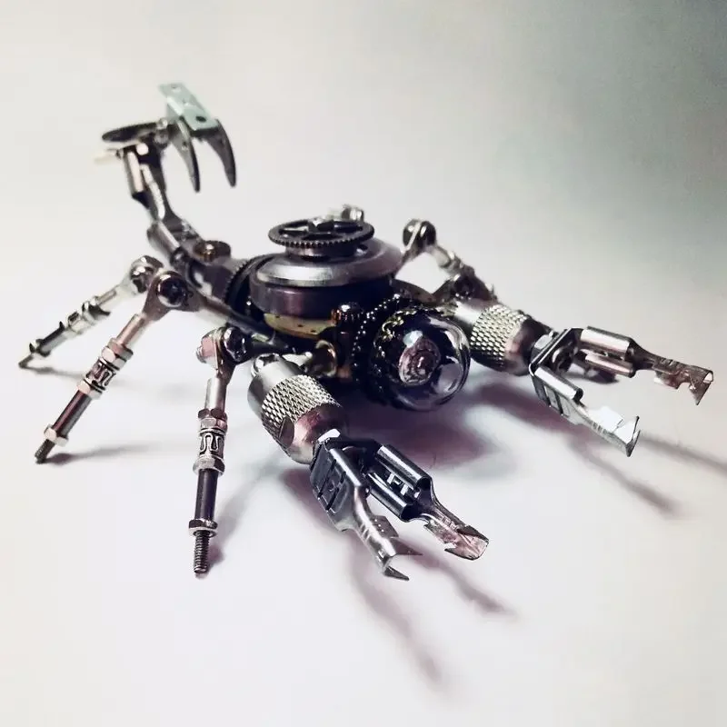 Новый выпуск! Набор для сборки модели скорпиона из нержавеющей стали мальчиков