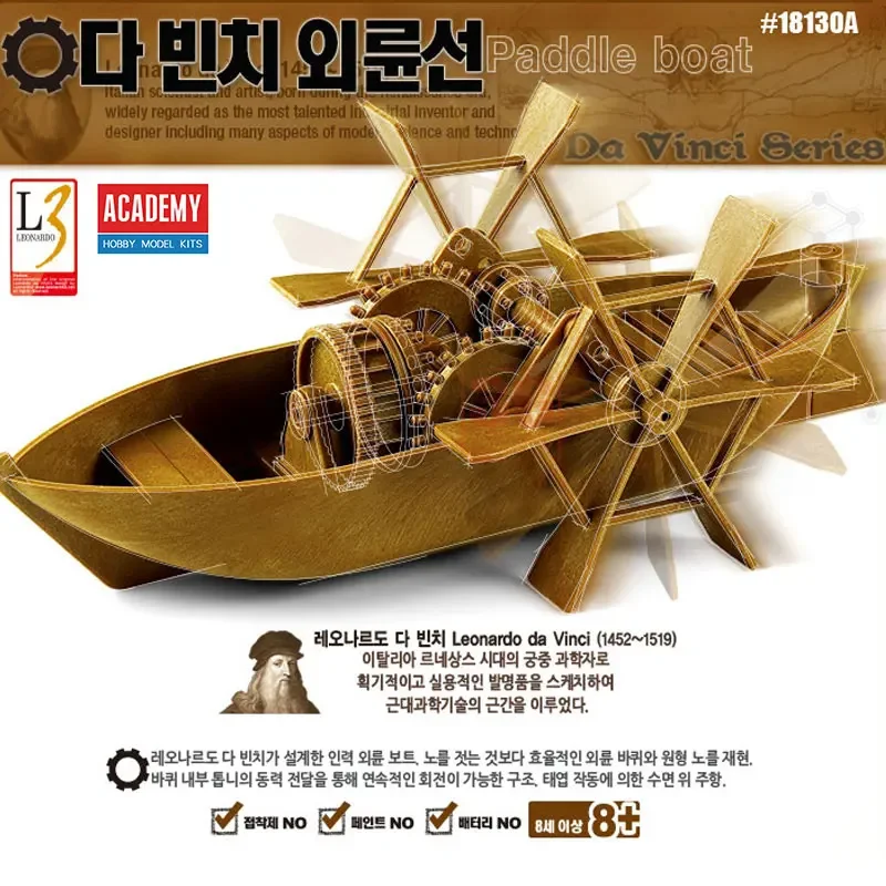 Набор для сборки Каяка Da Vinci Paddle Boat 18130