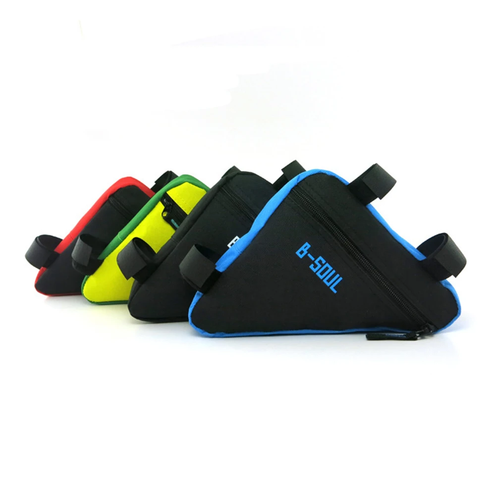 

Bicycle Front Bag Waterproof Bike Triangle Bag Storage Mobile Phone Cycling Tube Pouch Holder Saddle Pannier Accessories