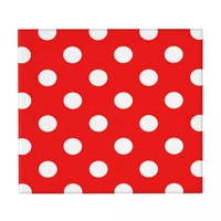 dish drying mat for kitchen red white polka dot drainer absorbent pad tea towel placemat