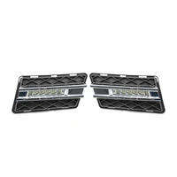 Car Front Bumper LED Lights Trim For Mercedes-Benz W204 X204 GLK300 350 09-12 DRL Daytime Running Lamp Exterior Cover