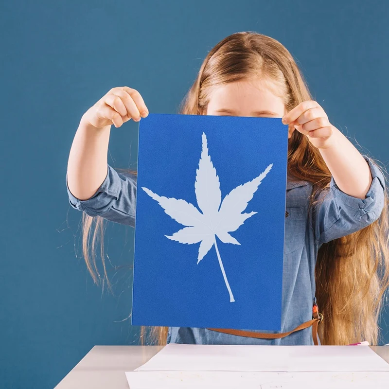 30 листов паперу для печати на солнечных батареях набор цианотипной бумаги