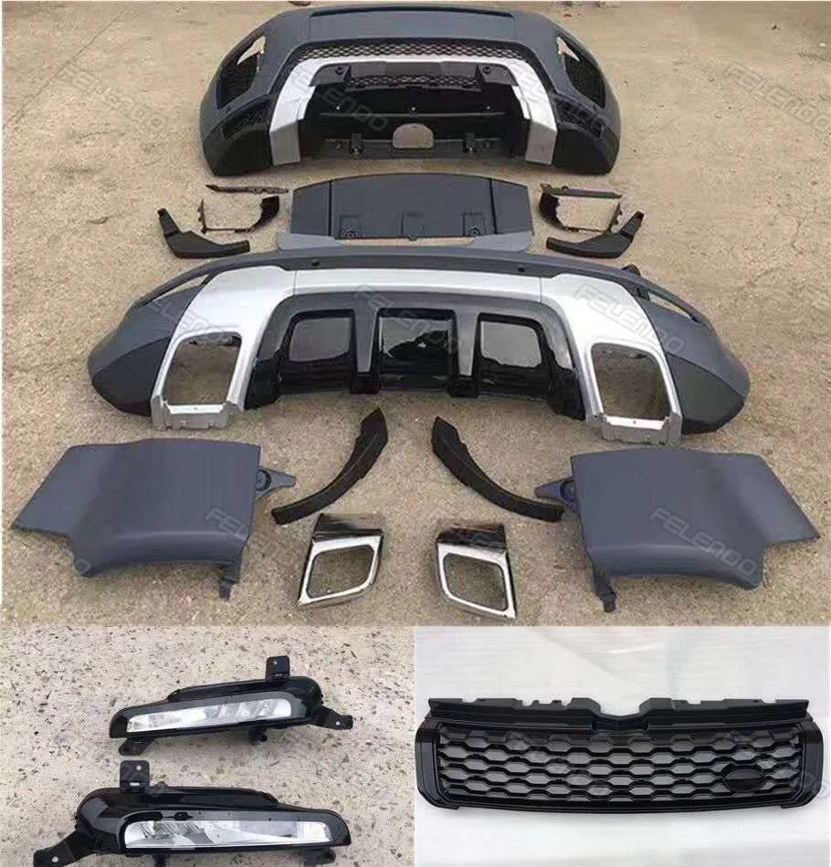 FELENDO Высококачественные детали кузова автомобиля evoque up 2016 улучшенный обвес с
