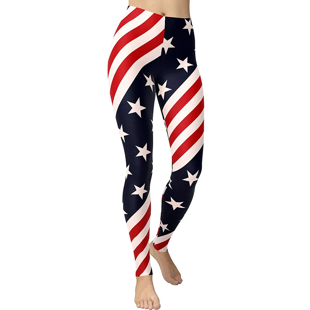 New Fashing Running High Waist Women's Casual Pants Leopard Print Camouflage Print Stretch Sports Women Leggings Causal XS-8XL