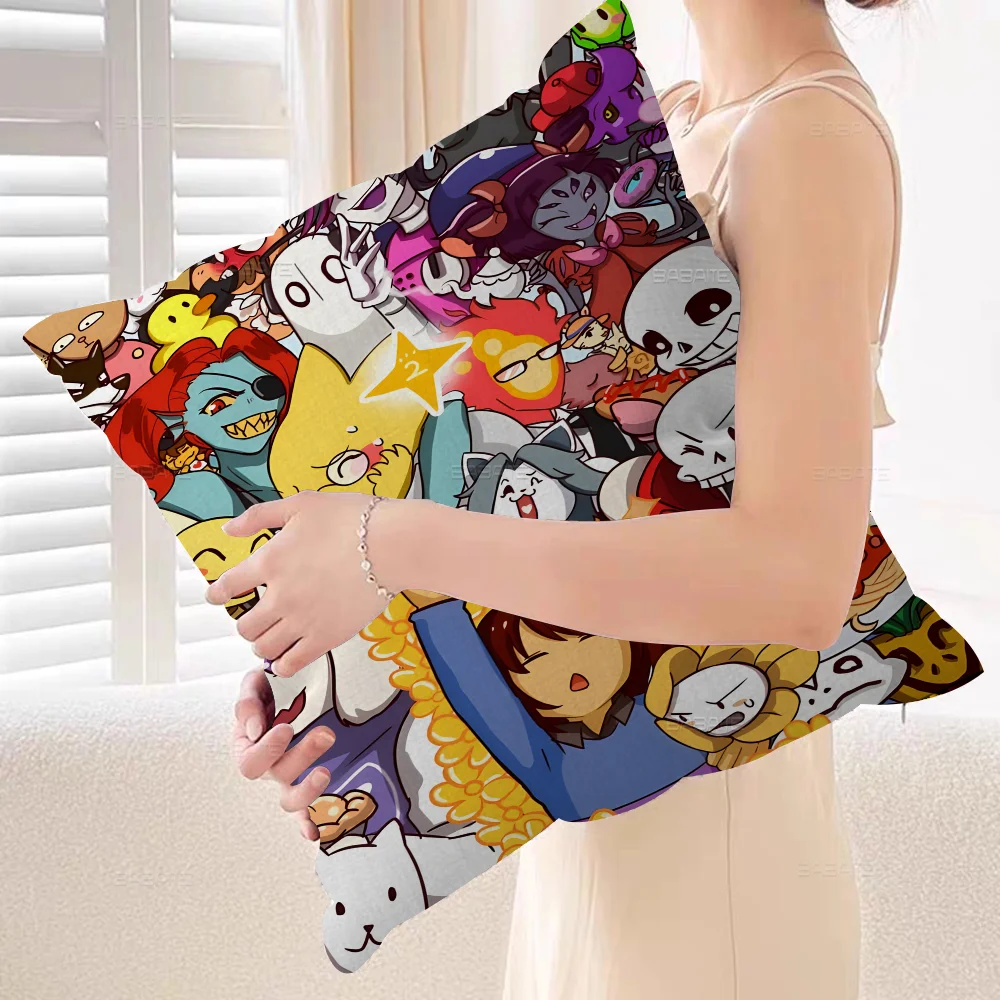 Аниме дизайн игры Undertale наволочка Toon подарок спальня домашний диван стул декор