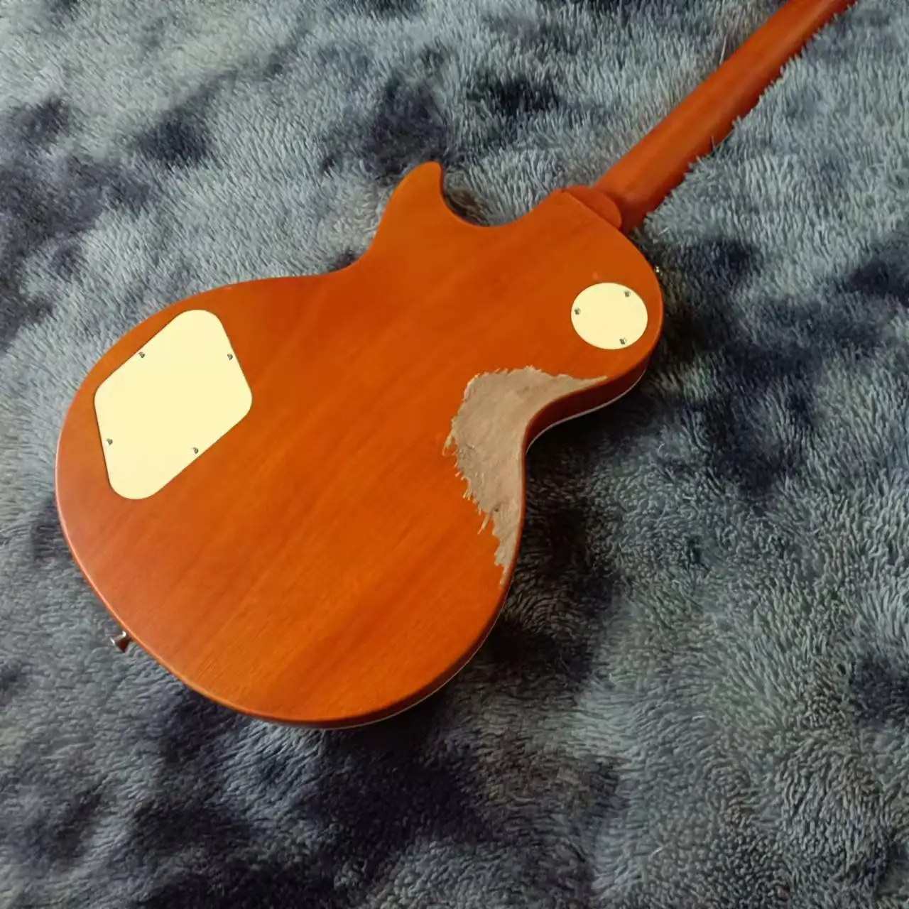 Сделанные в Китае пользовательские магазины LP Body Guitar Relic гитары Гэри Мор золотые