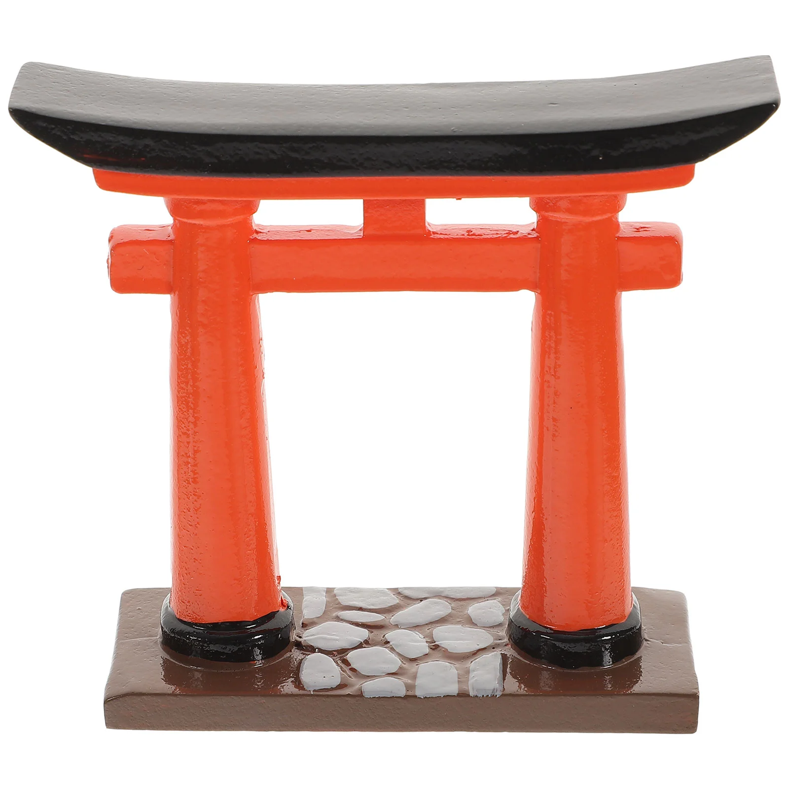 

Japanese Torii Gate Japandi Decor Torii Statue Decorate Zen Style Craft Mini Torii Resin Sand Table Decoration