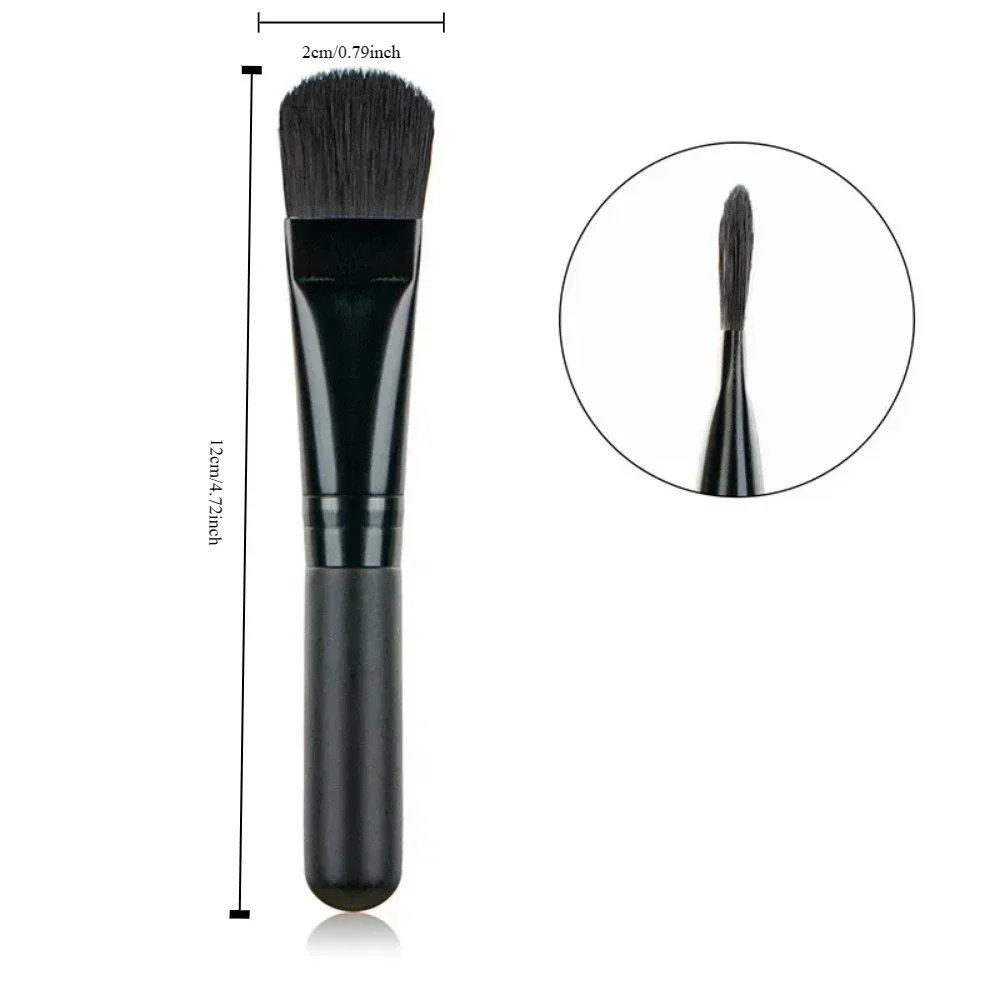 Кисть для маски лица плоские мягкие волосы очищение уход за кожей блендер