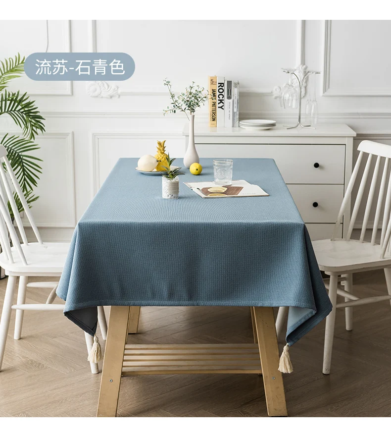 

Colorful and fashionable decoration, practical and beautiful waterproof tablecloth_AN2615