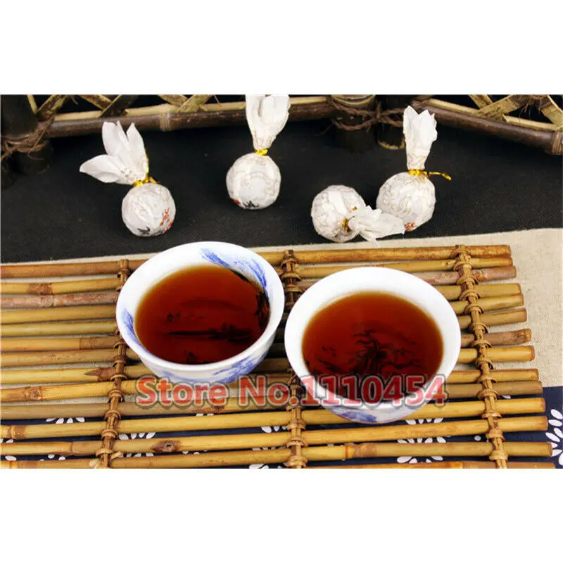 

100g Old Chinese Yunnan Ripe Pu-erh Tea Topgrade Black Puerh Tea Mini Tuocha Tea