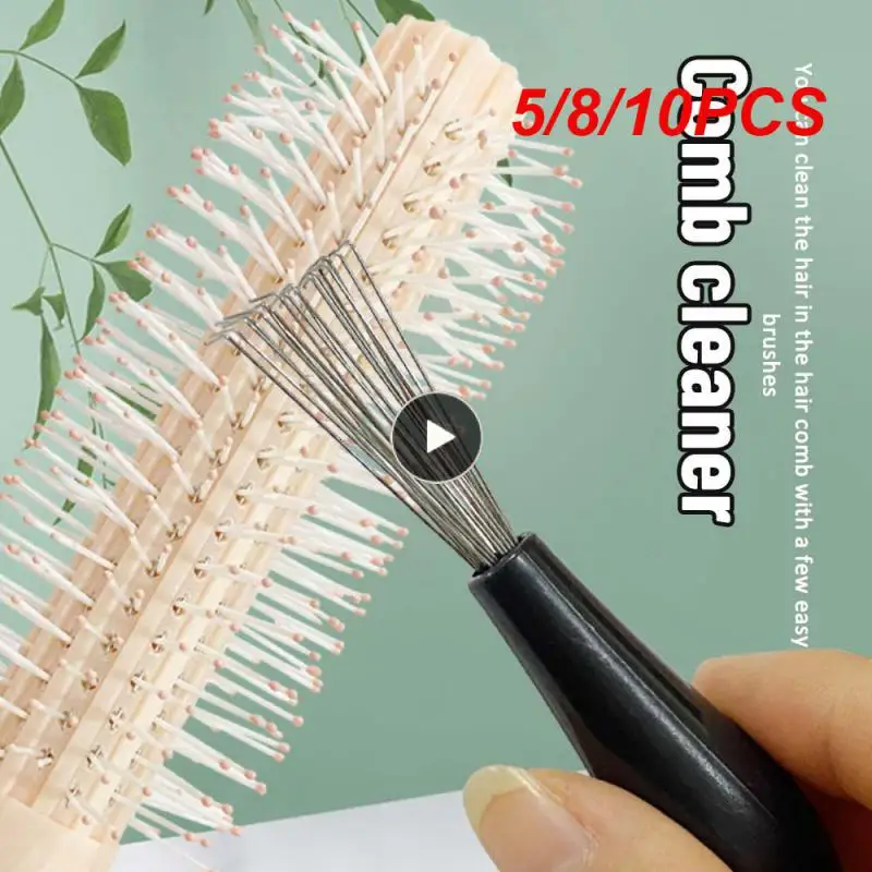 

5/8/10 шт., пластиковые щётки для чистки волос