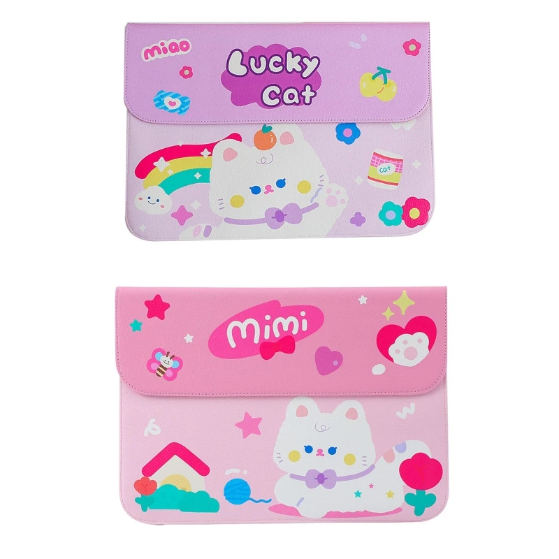 

2022 New Cartoon Bunny 12.9 13 13.3inch Tablet Case Cute Laptop Liner Bag Travel Pouch