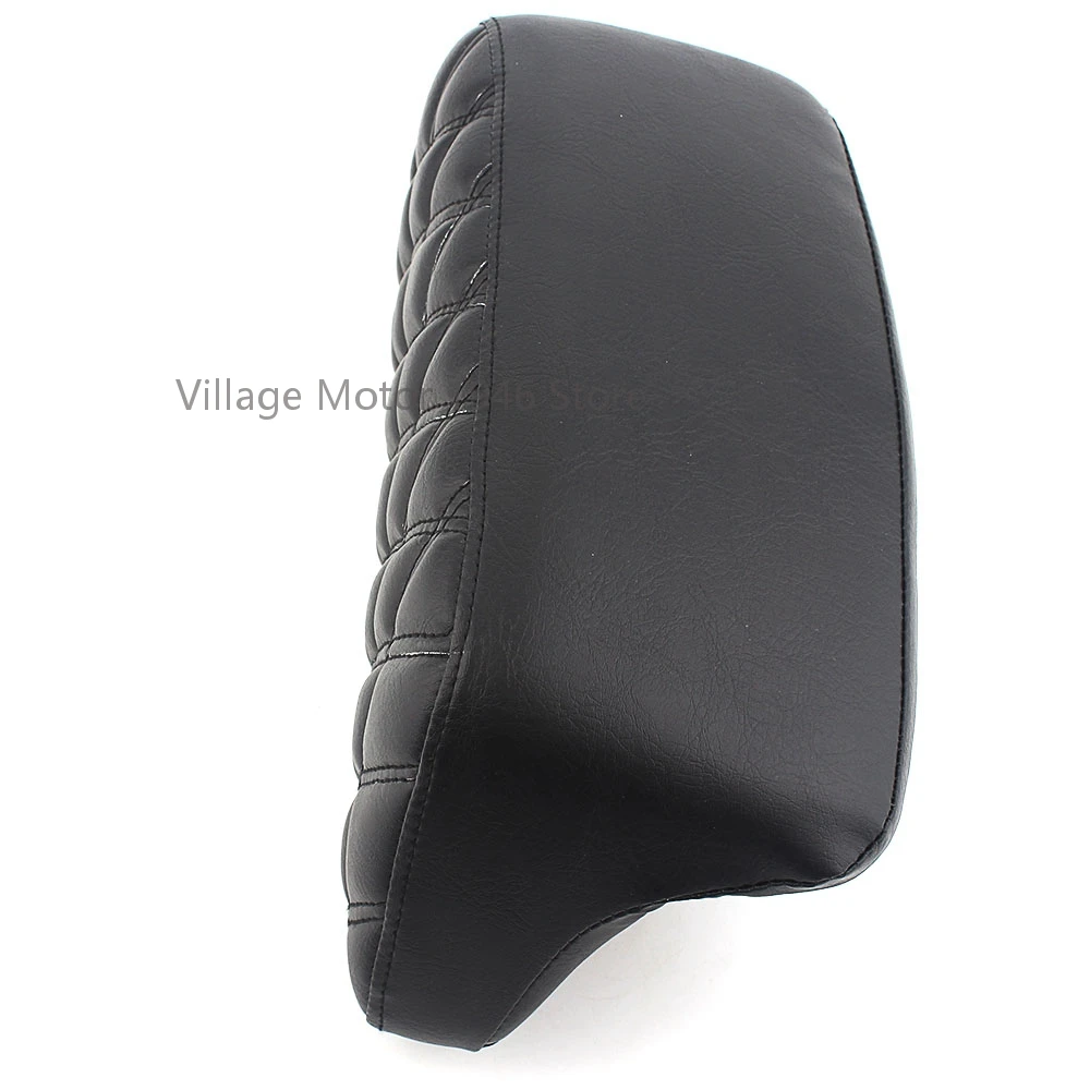 Черная кожаная накладка на спинку мотоцикла Chopped Tour Pack для Harley Touring Tri Glide
