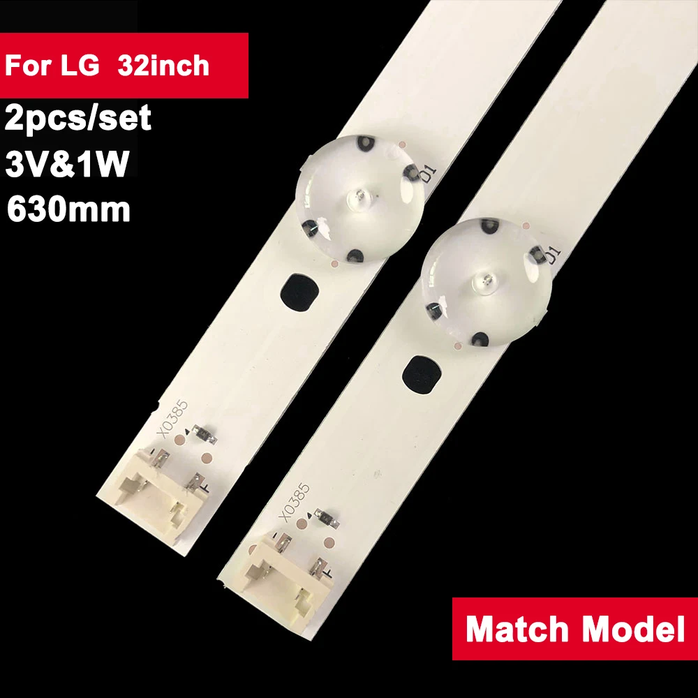 Strip For Lg 32inch Csp 32 V16.5 Art3 2718 V16.5 32 Hd 32lh510b-cc 2pcs/set Tv Repair